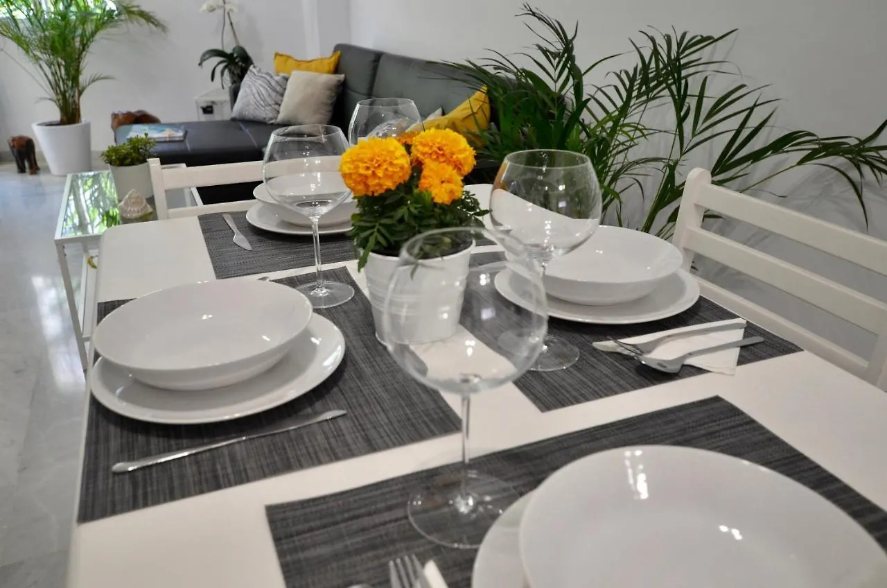 贝纳尔马德纳Playa 100M, Terraza Privada, Piscina, Wifi, Impecable公寓 贝纳尔马德纳